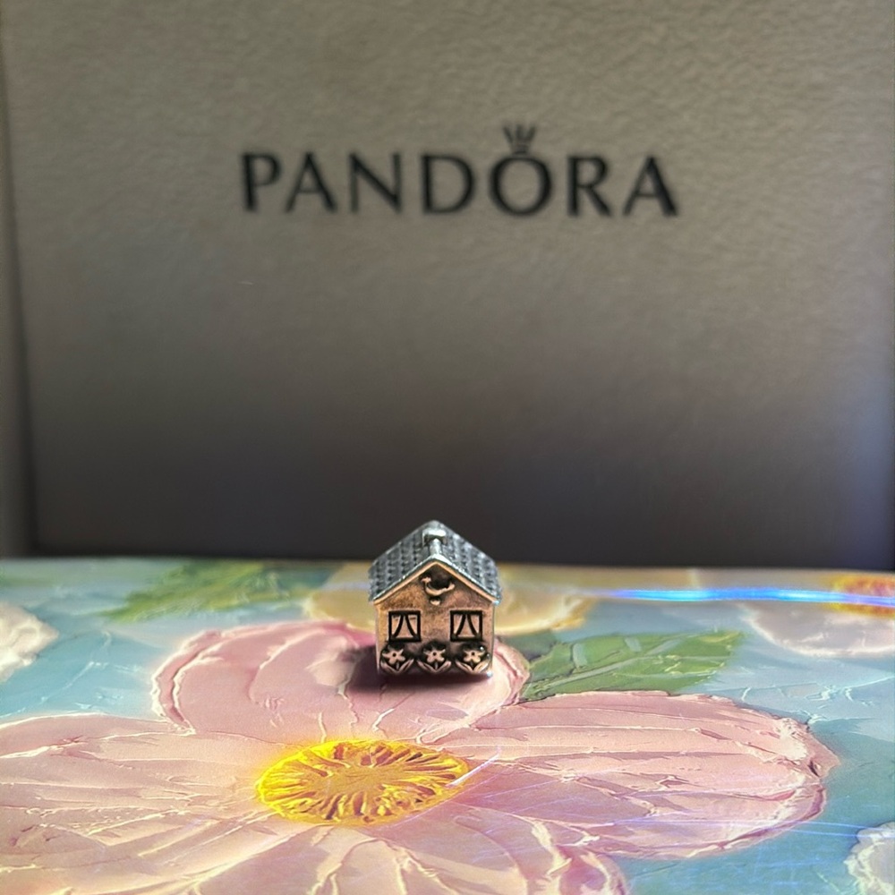 Pandora Sterling Silver Home Sweet Home Bead Charm
